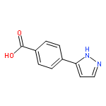 4-(1H-3-吡唑基)苯甲酸