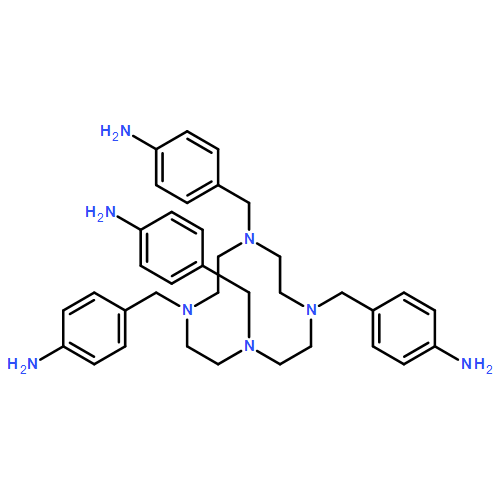 4,4',4'',4'''-((1,4,7,10-tetraazacyclododecane-1,4,7,10-tetrayl)tetrakis(methylene))tetraaniline