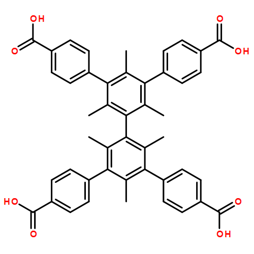 3,3',5,5'-四(4-羧苯基)-2,2',4,4',6,6'-六甲基-1,1'-联苯
